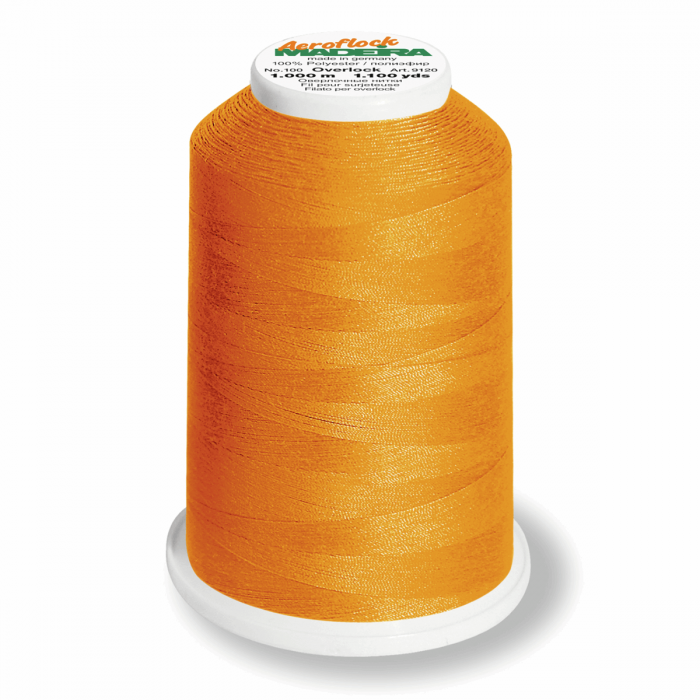 Madeira Aeroflock Yarn - Fluo Orange 9937