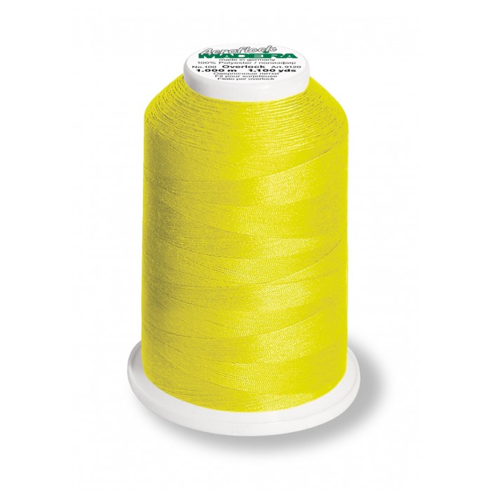 Yarn in Madeira Aeroflock - Fluo Yellow 8230