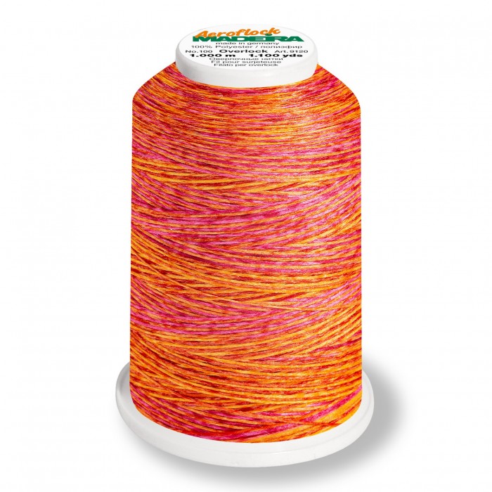 Yarn in filanca Madeira Aeroflock - Coral Fish 9506