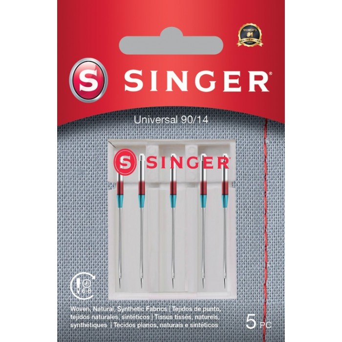 Singer 250053002 Needles universali Blister of 5 pcs 90/14