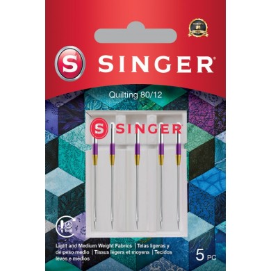 Singer 250055202 Quilting Blister Needles of 5 pcs 80/12