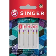 Singer 250055202 Aghi per Quilting Blister da 5 pz 80/12