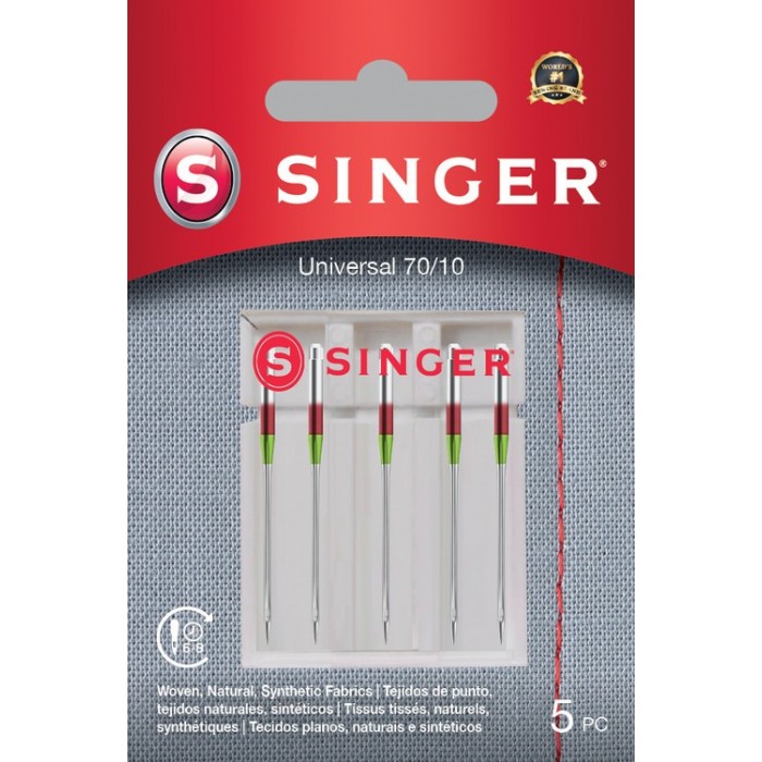 universali Singer needles - Blister pack of 5 pcs 70/10 - 250055102