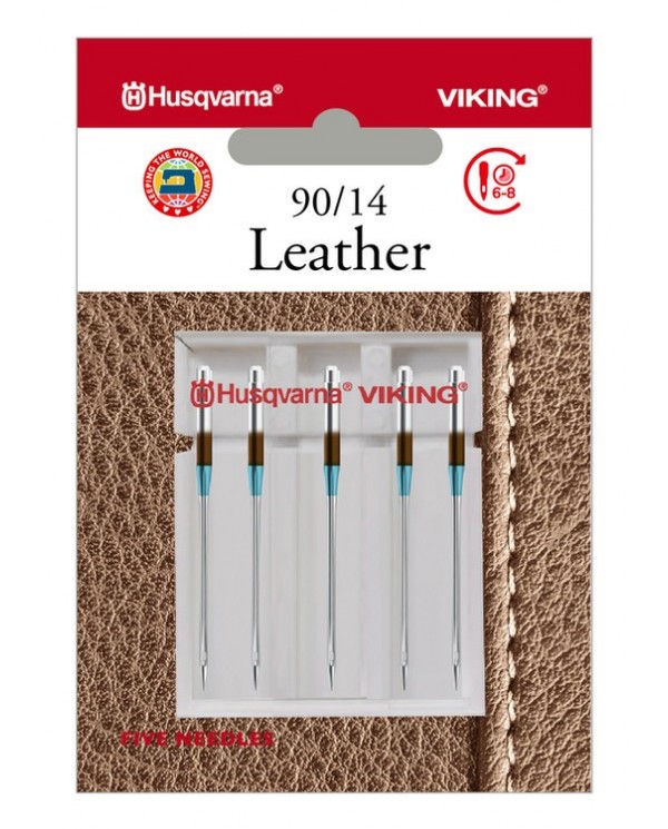 Husqvarna Viking 920543096 Aiguilles en cuir Blister de 5 pcs 90/14