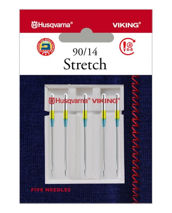 Husqvarna Viking 920550096 Aiguilles pour tissus extensibles Blister de 5 pcs 90/14