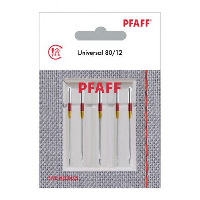 Pfaff 821194096 Aghi Universali - Blister da 5 pz 80/12