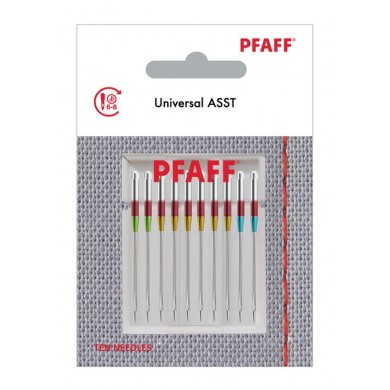Pfaff 821195096 Universali Aiguilles - Blister de 10 pcs mélangé