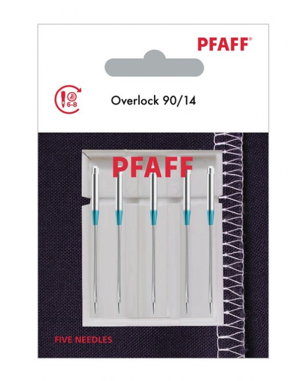 Pfaff 821199096 Overlock Needles Blister of 5 pcs 90/14