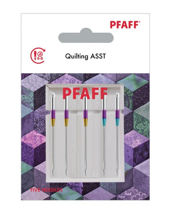 Pfaff 821201096 Quilting Needles Blister of 5 pcs mixed