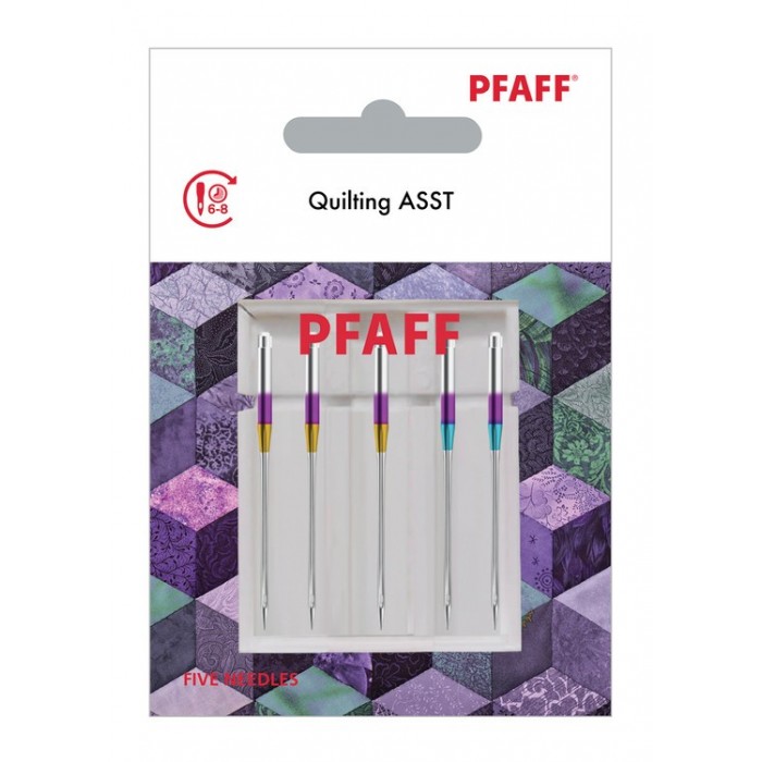 Pfaff 821201096 Aghi per quilting Blister da 5 pz misti
