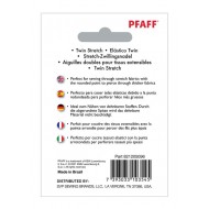 Pfaff 821204096 Ago gemello per tessuti elasticizzati Blister da 1 ...