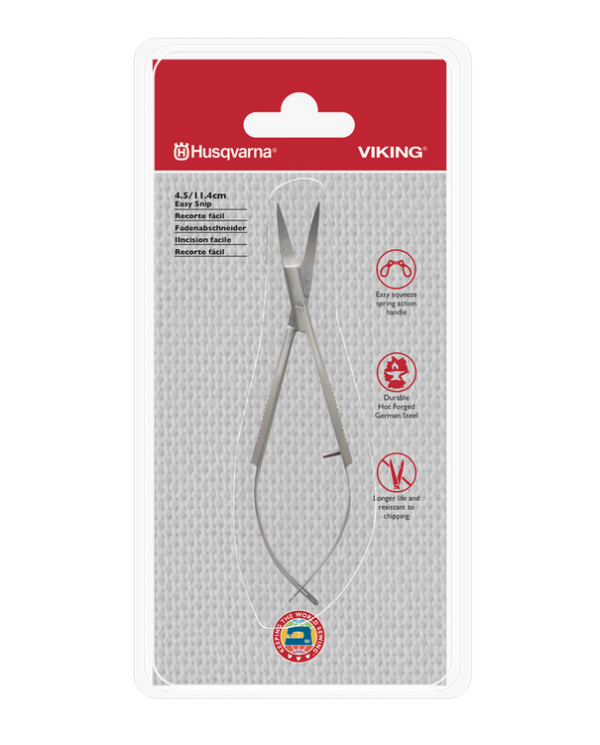 Easy Snip Husqvarna Viking 4.5"/11.4 cm Easy Cutting Scissors - 920666996