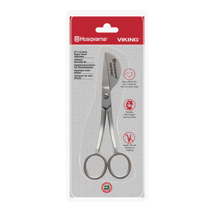 Husqvarna Viking 920669996 Duckbill Scissor for 6"/15.2 Right Hand Applications