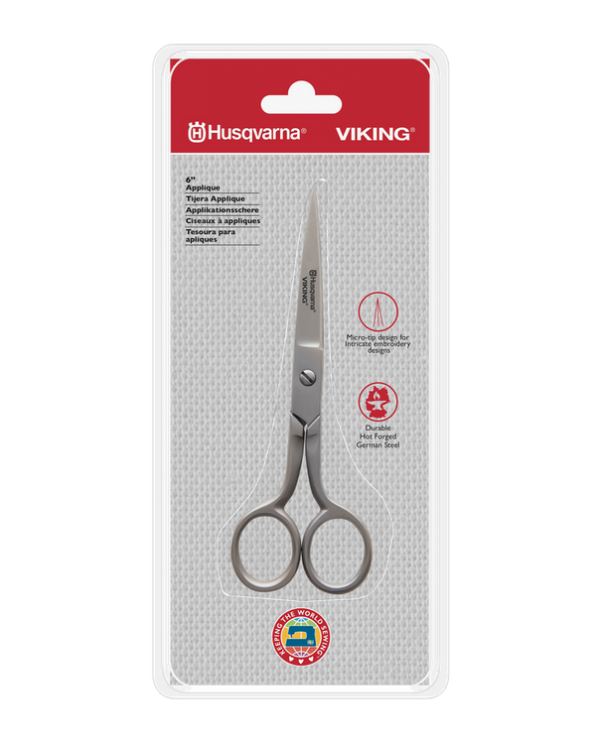 Husqvarna Viking 920674996 6" / 15.2 cm Applique Scissors