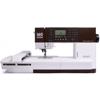 Macchina per cucire e ricamare Pfaff Creative Ambition 640 con valigia originale Pfaff
