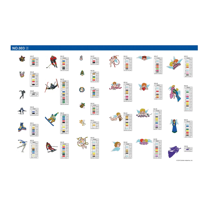 BLECUSB3 Ricami Brother Collection 3 - Winter period and holidays