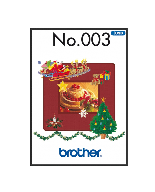 BLECUSB3 Broderie Brother Collection 3 - Hiver et vacances