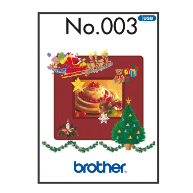 BLECUSB3 Broderie Brother Collection 3 - Hiver et vacances