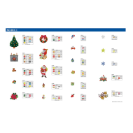 BLECUSB3 Ricami Brother Collection 3 - Période hivernale et vacances