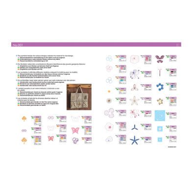 BLECUSB1 Ricami Brother Collezione 1 - Ricami con disegni in 3D