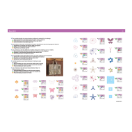 BLECUSB1 Ricami Brother Collezione 1 - Ricami con disegni in 3D