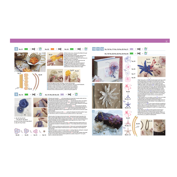 BLECUSB1 Ricami Brother Collection 1 - Embroidery with 3D designs