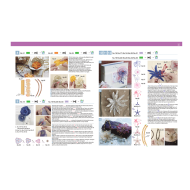 BLECUSB1 Ricami Brother Collection 1 - Broderie avec motifs 3D