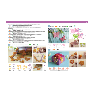 BLECUSB1 Ricami Brother Collezione 1 - Ricami con disegni in 3D