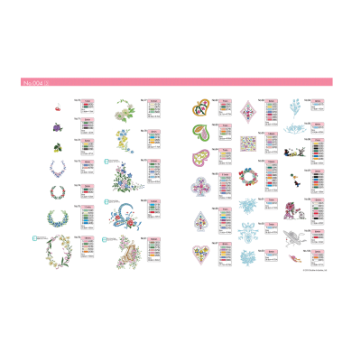 BLECUSB4 Ricami Brother Collezione 4 - Primavera
