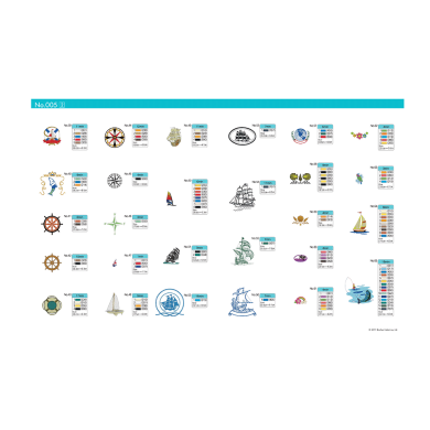 BLECUSB5 Embroidery Brother Collection 5 - Estate Marina