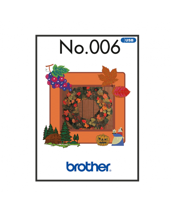 BLECUSB6 Embroidery Brother Collection 6