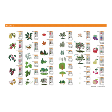 BLECUSB6 Ricami Brother Collection 6 - Autumn season