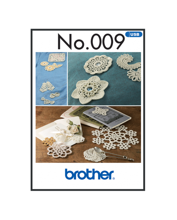 BLECUSB9 Embroidery Brother Collection 9 - Lace and Crochet