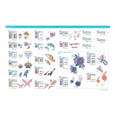 BLECUSB12 Ricami Brother Collezione 12 - Ispirazione Fantasia