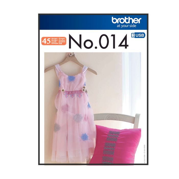 BLECUSB14 Ricami Brother Collezione 14 - Punto Smocking