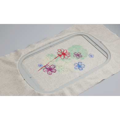 Telaio da ricamo grande EF92 30 x 20 cm