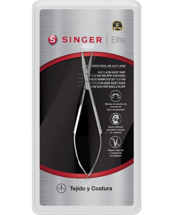 Singer 250048502 4.5"/11.4 cm Easy Cutting Scissors