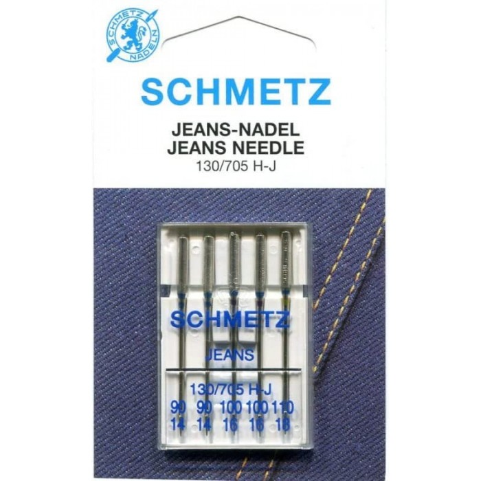 Schmetz needles for Jeans pack of 5