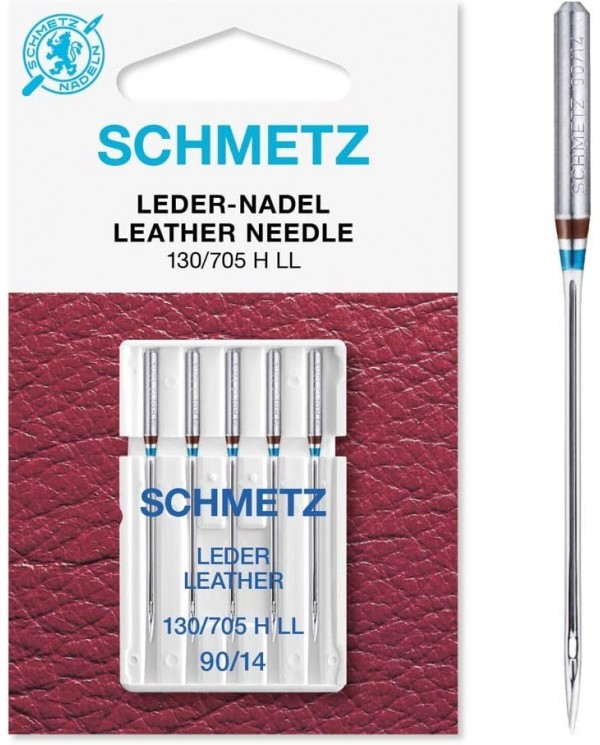Leather Schmetz needles pack of 5
