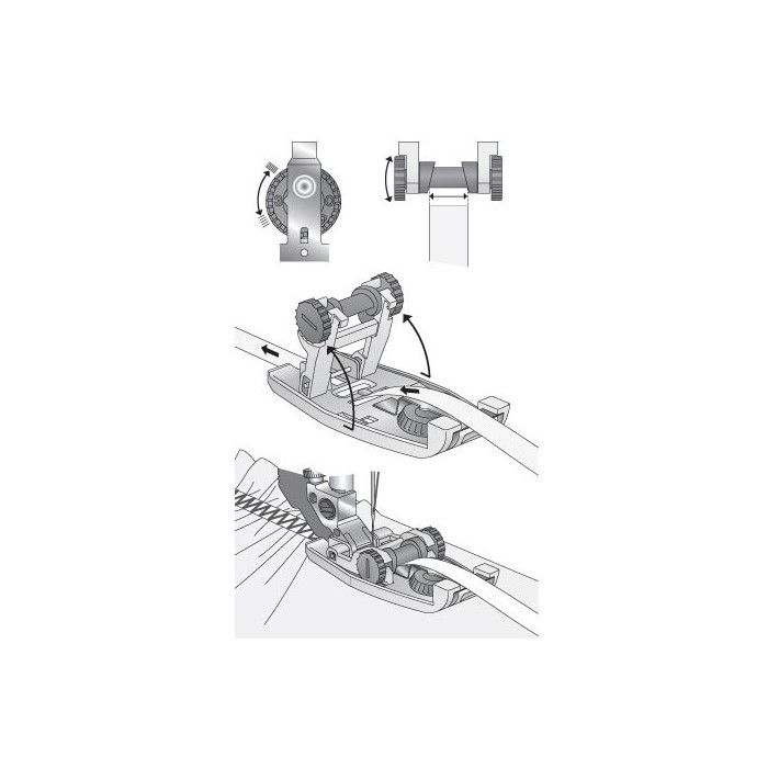 Pfaff 820545096 Pied élastique