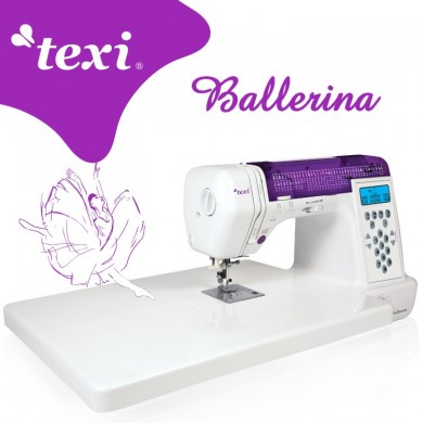 Texi Ballerina Macchina per cucire elettronica con allungabase