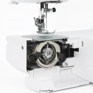 TEXI FOX 25 Mechanical Sewing Machine with Base Extension and Overlock Foot