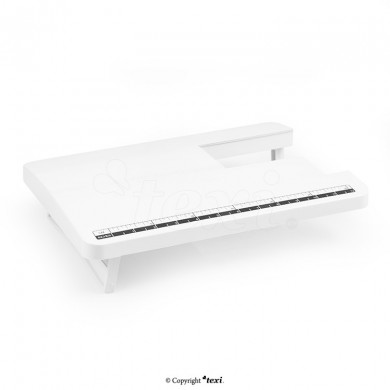 TEXI FOX 25 Macchina per cucire meccanica con allungabase e piedino...