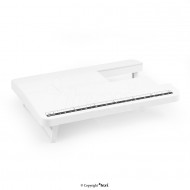 TEXI machine à coudre mécanique FOX 25 avec extension de base et pied-de-biche...