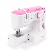 Texi Joy 13 Mechanical Sewing Machine with Base Extension - Pink