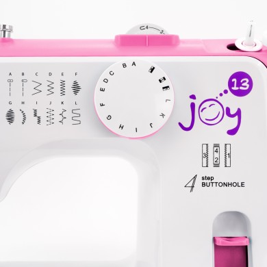 Texi Joy 13 Macchina per cucire meccanica con allungabase - Pink