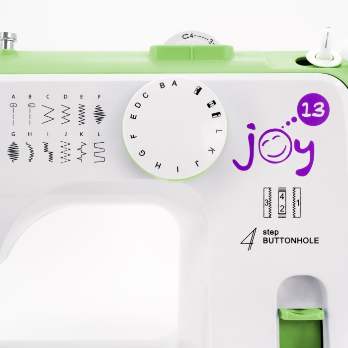 Texi Joy 13 Macchina per cucire meccanica con allungabase - Green