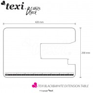 Texi BLACK & WHITE Macchina per cucire elettronica con allungabase