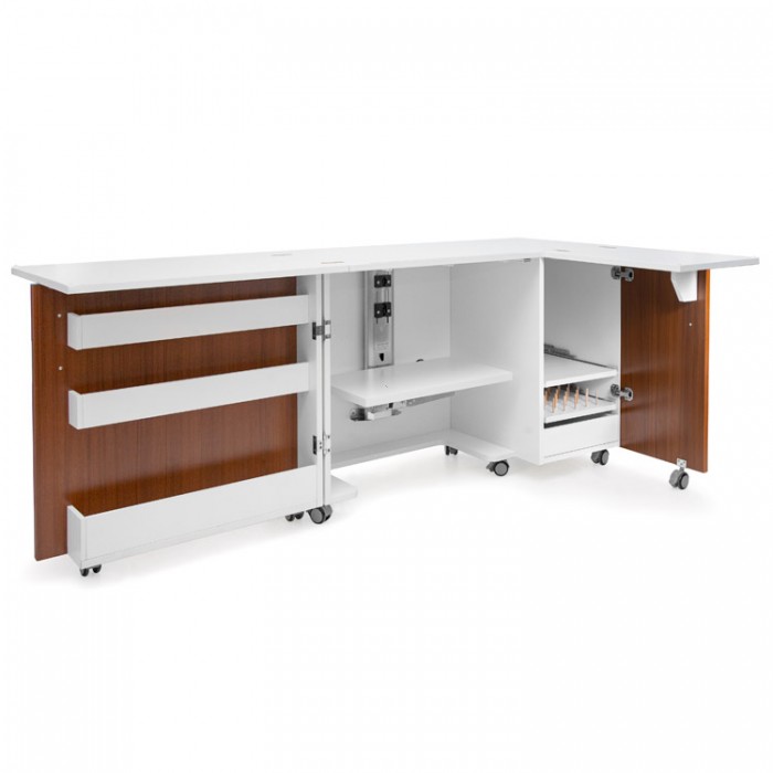 Armoire pour machine à coudre et surjeteuse SESAME DUO TW