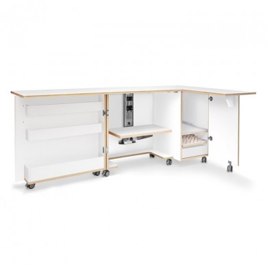 Cabinet for sewing machine and serger SESAME DUO RS